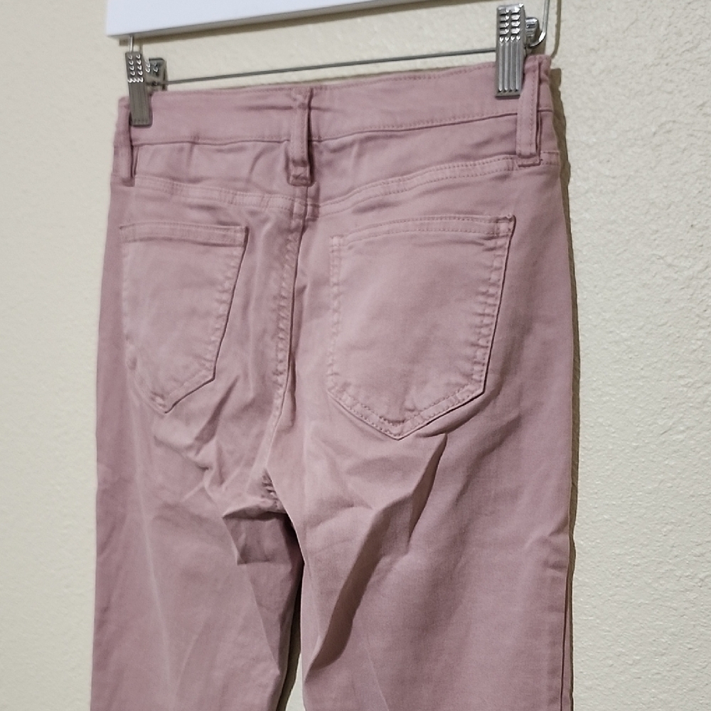 Buffalo David Bitton Pink Skinny Jeans High-Waisted - Picture 6 of 9